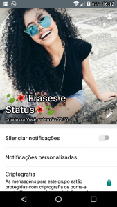 Frases e Status