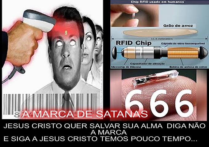 Contra o chip 666 na mão
