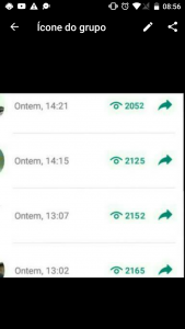 Vizualização de status?
