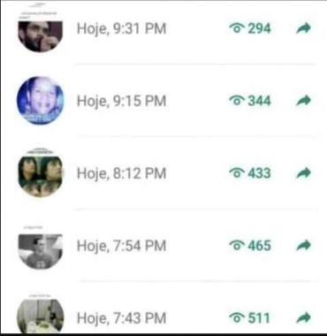 Visualização de Status