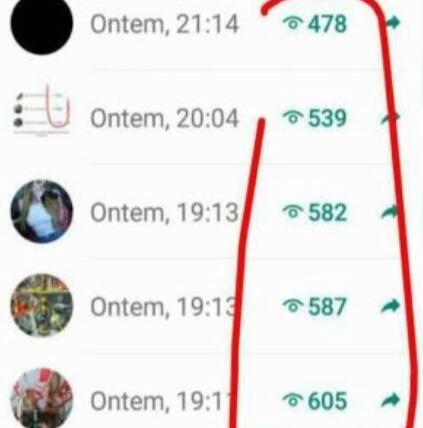 EXPLOÇÃO DE VISUALIZAÇÃO DE STATUS??❤