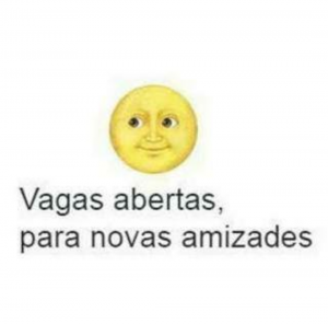 Novas amizades??❤️
