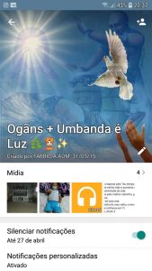 OGÃNS+UMBANDA É LUZ