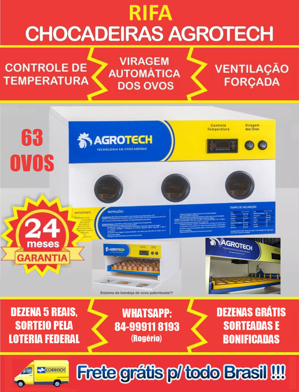 RIFA CHOCADEIRA AGROTECH