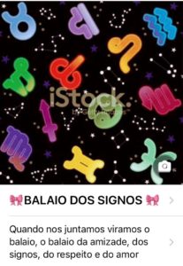 ?BALAIO DOS SIGNOS?