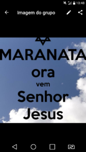 Maranata ora vem Senhor Jesus