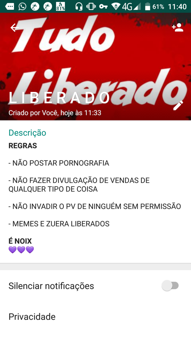 TUDO LIBERADO