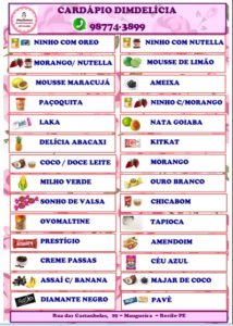 DimDelicia Sacolé Gourmet