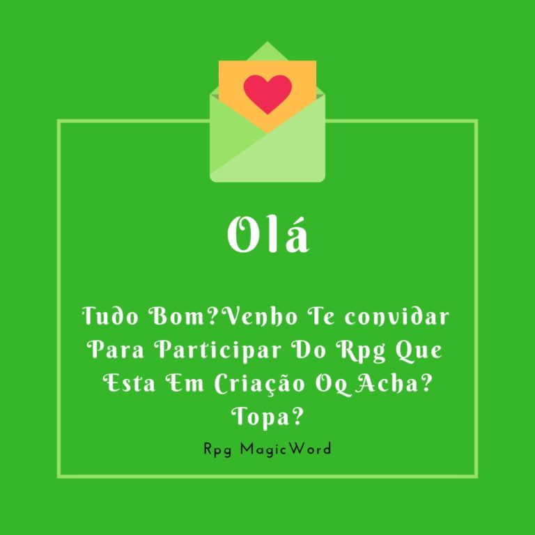 Criação de Rpg♡