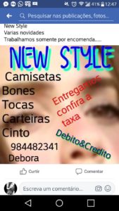 NEW STYLE seu novo estilo