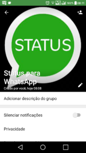 Status para WhatsApp