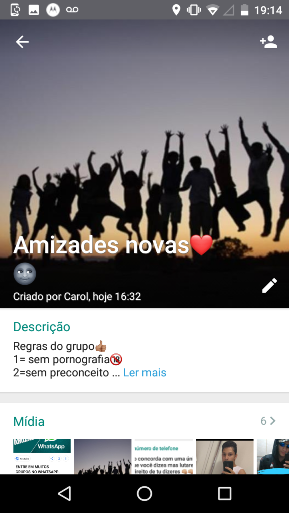 Novas amizades❤?