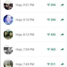 visualizaçao de status