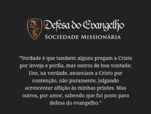 Defesa do Evangelho