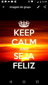 Seja feliz BB??