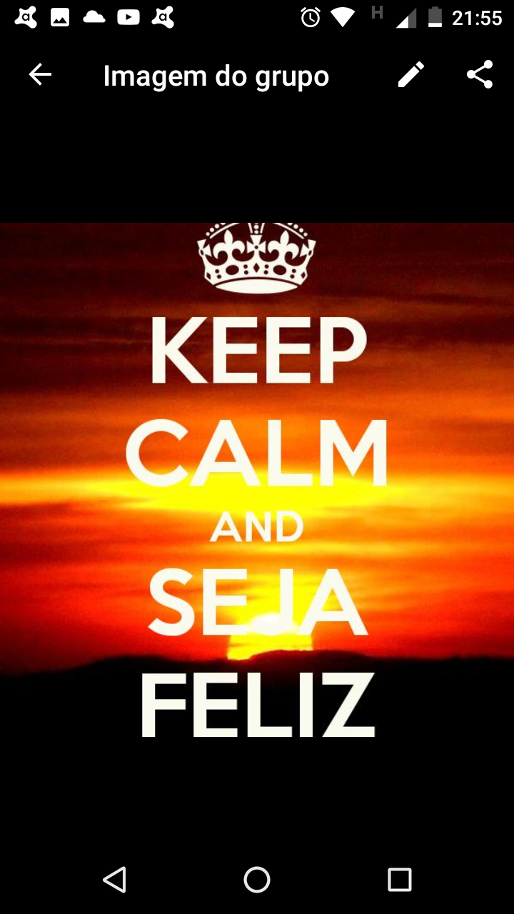 Seja feliz BB??