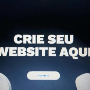 Crie seu site já!