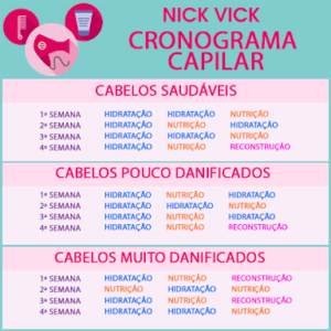 ♥️Cronograma Capilar♥️