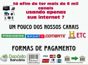 Canais por internet super barato