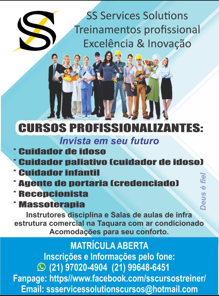 SS SERVICES SOLUTIONS CURSOS PROFISSIONAIS