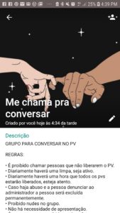 Me chama pra conversar