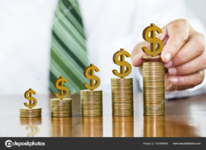 Investimentos de renda fixa e variável.