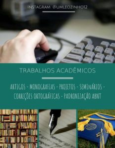 Consultoria p/ Trabalhos de Faculdade