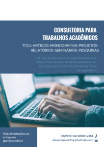 Consultoria p/ Trabalhos de Faculdade