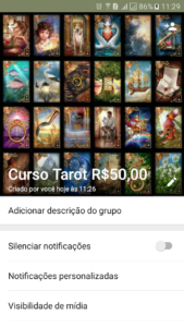 Curso Baralho Cigano R$50,00