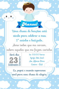 Convites Personalizados para Festas – Batissismo!