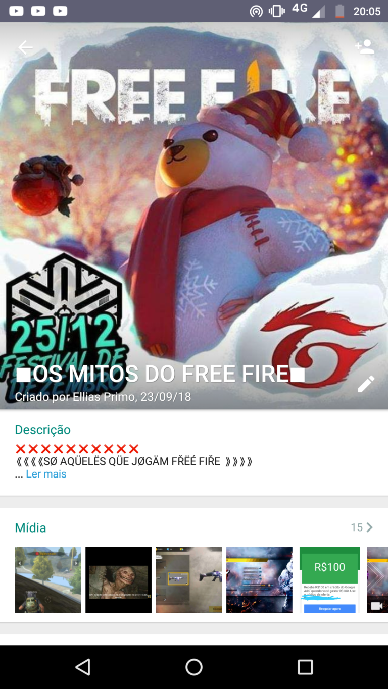 OS MITOS DO FREE FIRE
