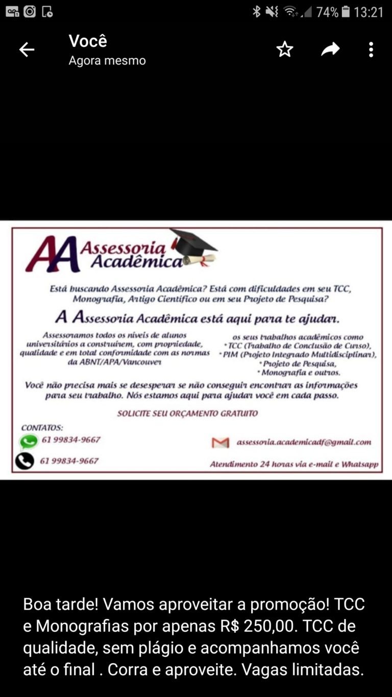 Assessoria Acadêmica
