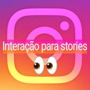 Interação nos stories do Instagram