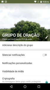 GRUPO DE ORAÇÃO