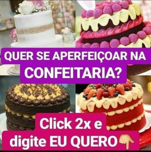 Cursos pagos confeitaria