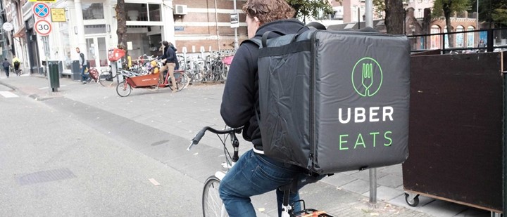 Uber eats bike RJ