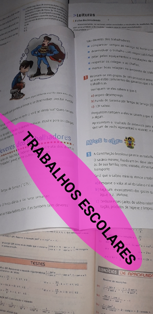TRABALHOS ESCOLARES