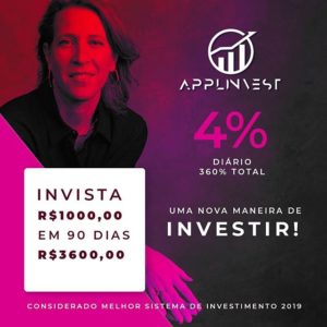 Applinvest 360% em 90 dias