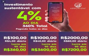 Applinvest 360% 90 dias