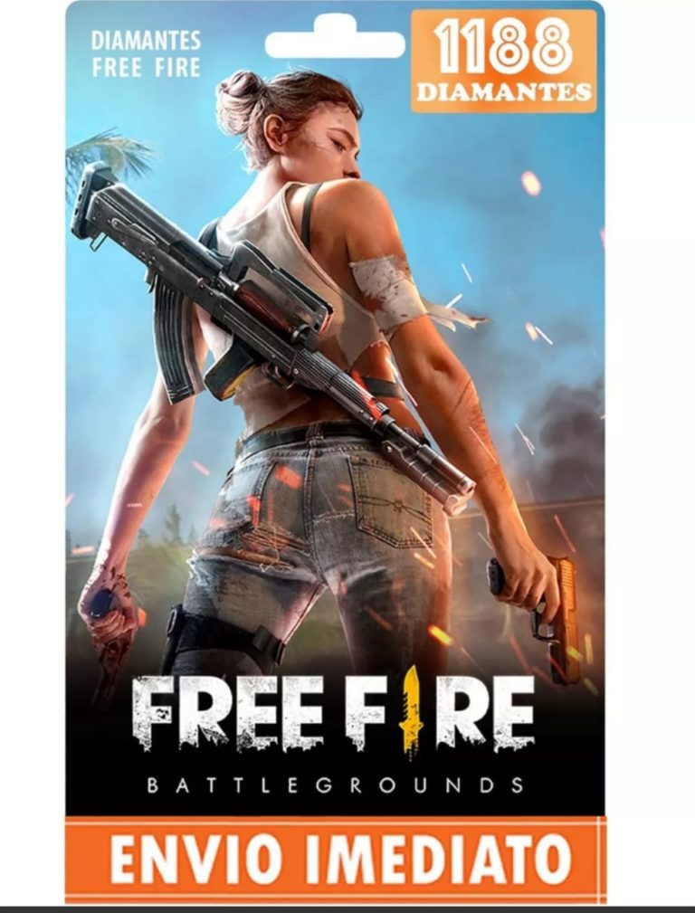 Free Fire 1080 Diamantes por 10reais,são mais de mil vendas no Ml