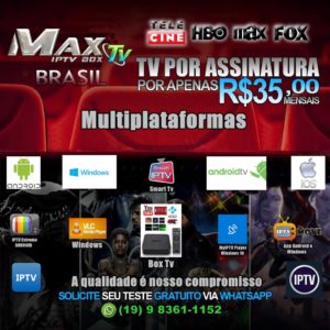 Max TV IPTV Online Brasil