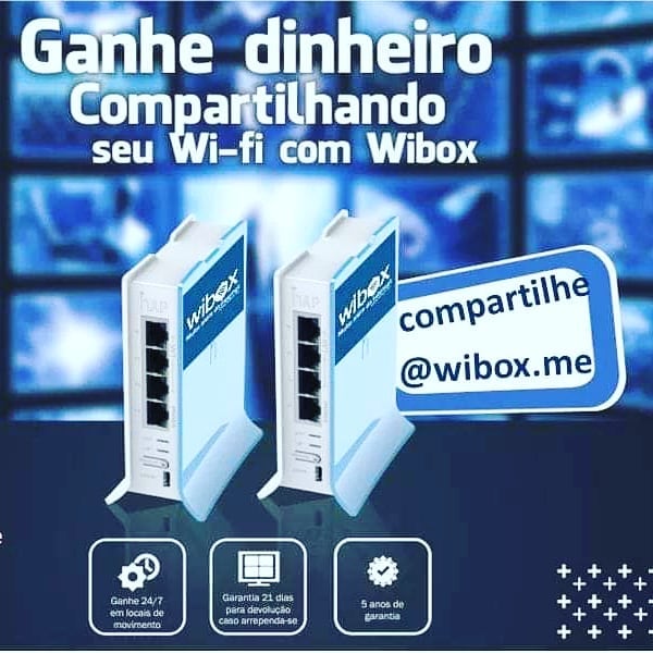 Wibox – Ganhe dinheiro compartilhando seu Wi-fi