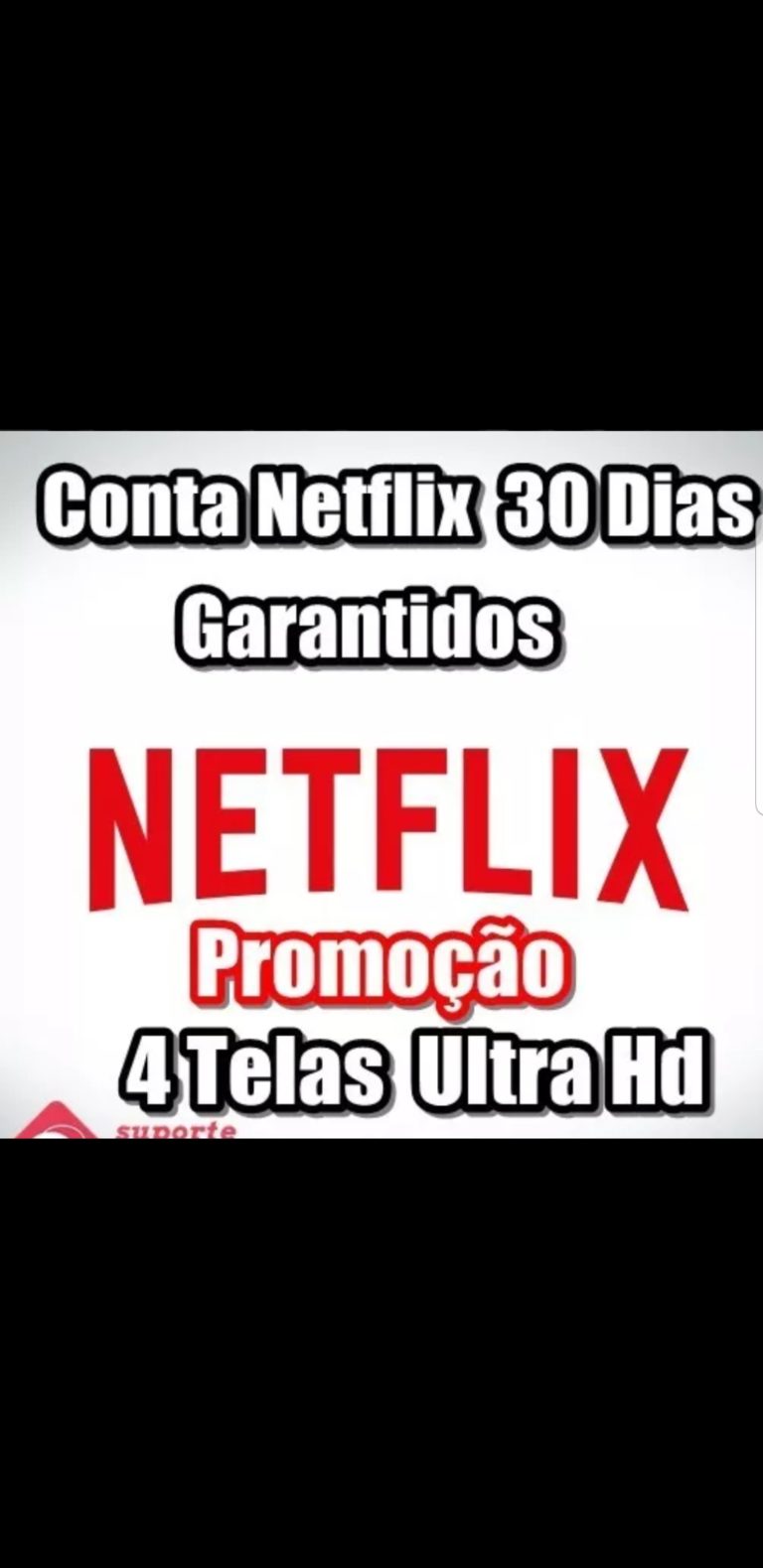 Contas Netflix,$20reais,só paga depois que usar