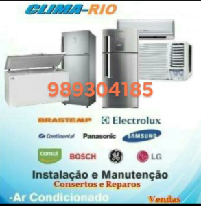 Clima Rio Refrigeração geladeira e ar Condicion