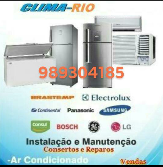 Clima Rio Refrigeração geladeira e ar Condicion