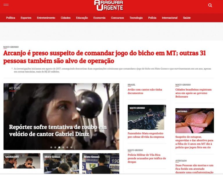 Araguaia Urgente – Notícia do Brasil