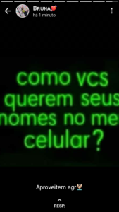 Visualizações nos status❤
