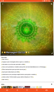 ?Mensagem de Luz?