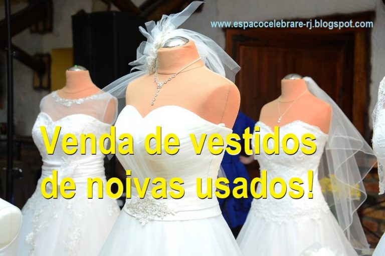 Venda de Vestidos de Noivas
