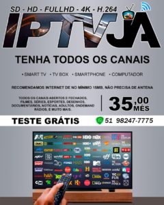 IPTV JÁ – Teste Grátis ?